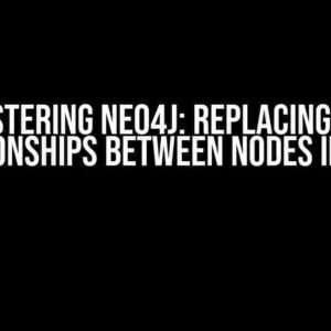 Mastering Neo4j: Replacing All Relationships Between Nodes in Neo4j